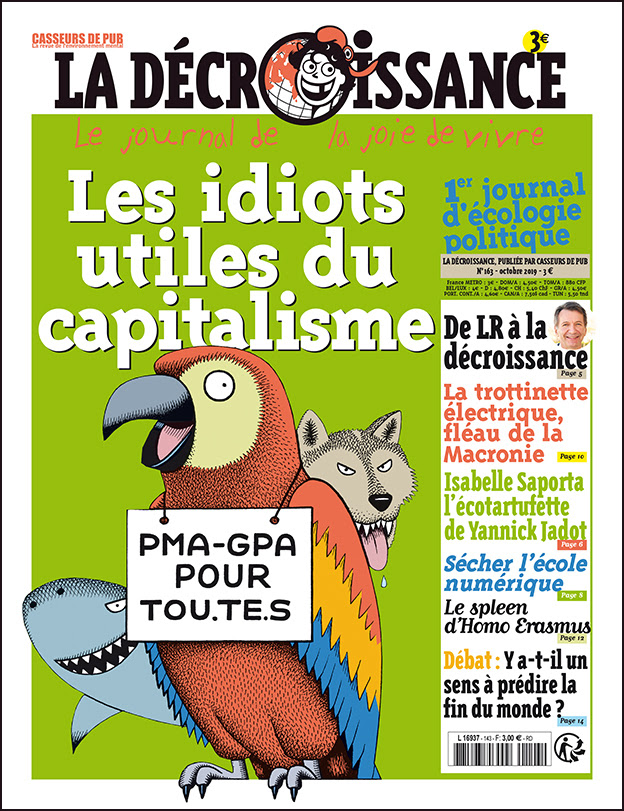 Journal de la Décroissance d'octobre 2019